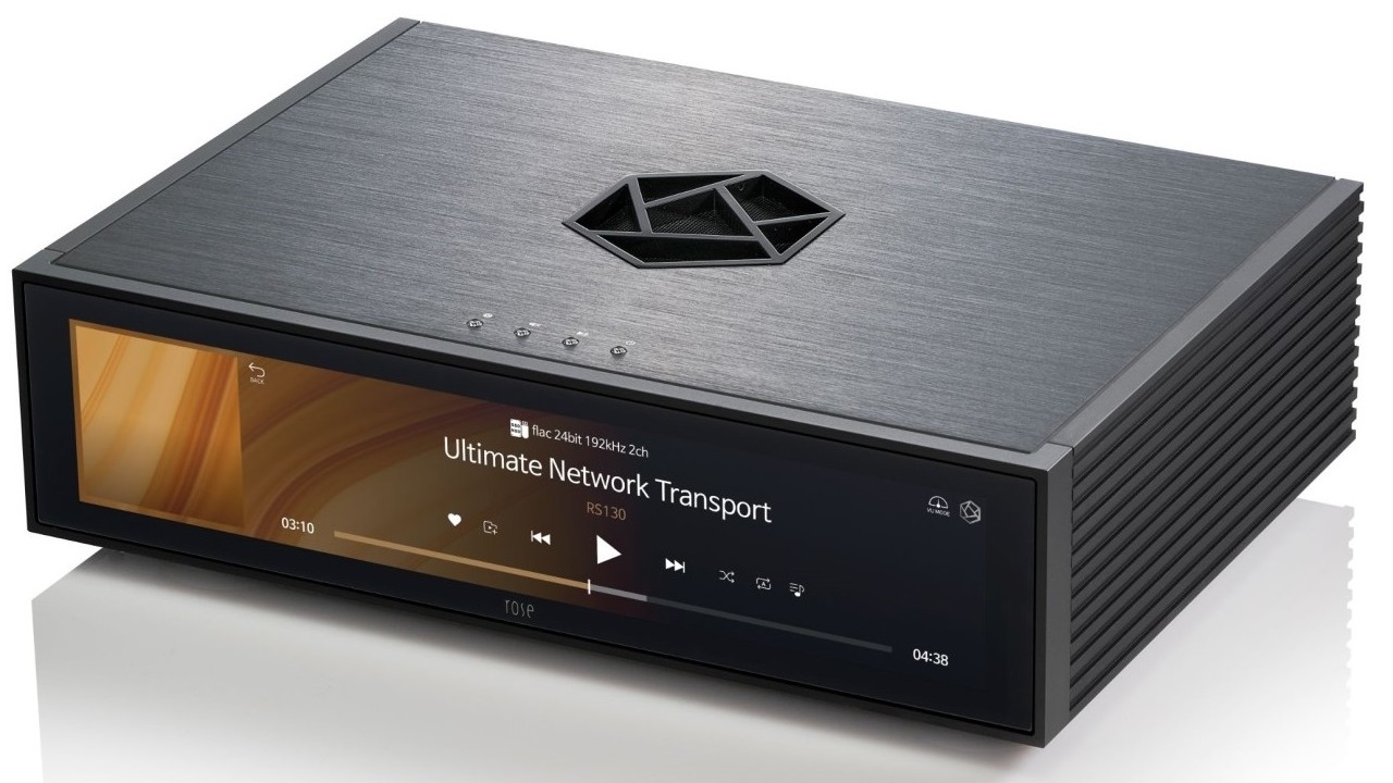 Rose RS130: High-end network transport with touch screen 26 Rose RS130