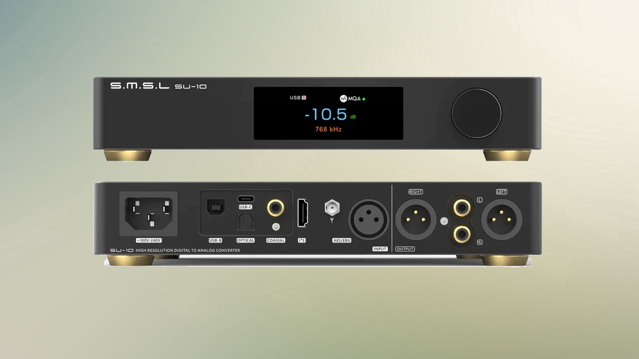 SMSL SU-10: Bluetooth DAC based on ES9038Pro chips 27 SMSL SU-10