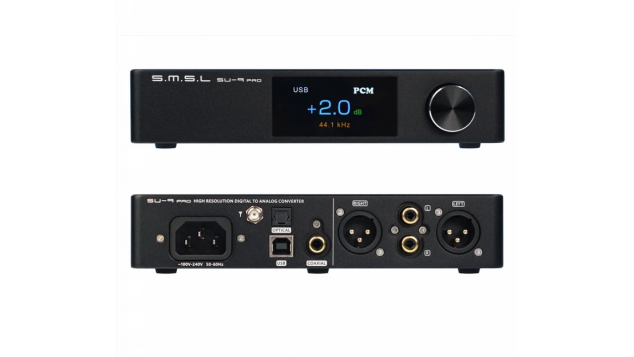 SMSL SU-9 Pro: DAC equipped with a Bluetooth 5.0 receiver chip 27 SMSL SU-9 Pro