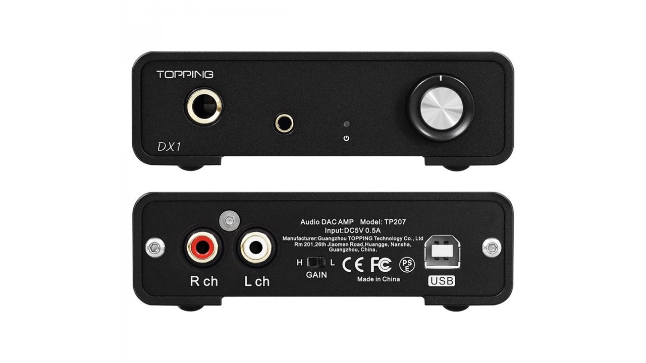 Topping DX1: Headphone amplifier and DAC 26 Topping DX1
