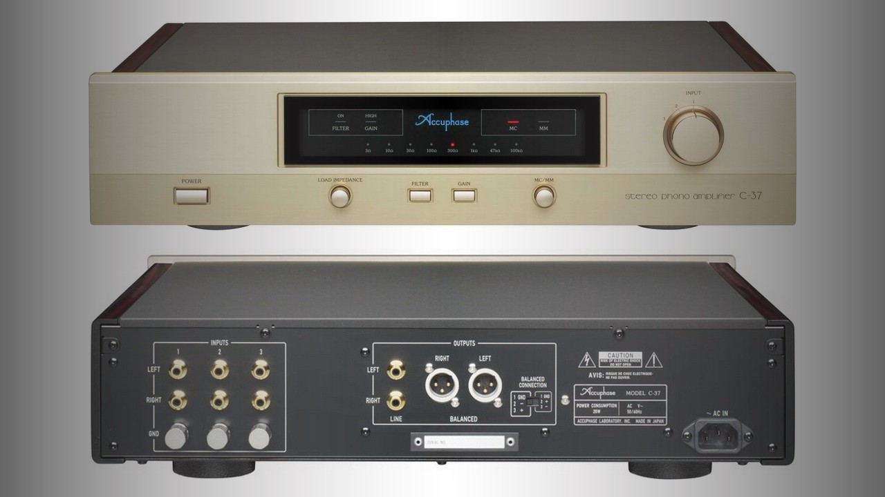Accuphase C-37: Uncompromising phono preamplifier 27 Accuphase C-37