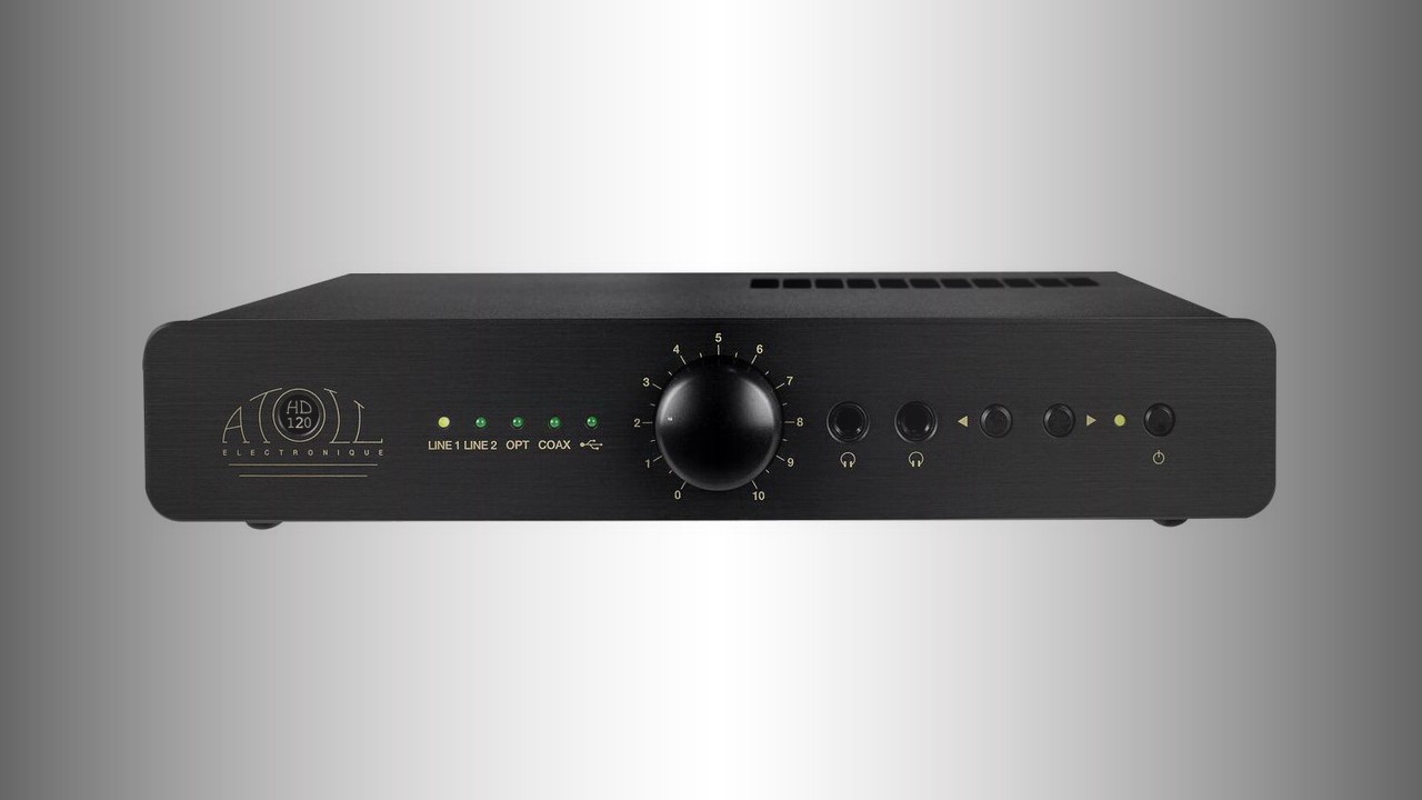 Atoll HD120: digital-to-analog converter on a PCM5102 chip 7 Atoll HD120