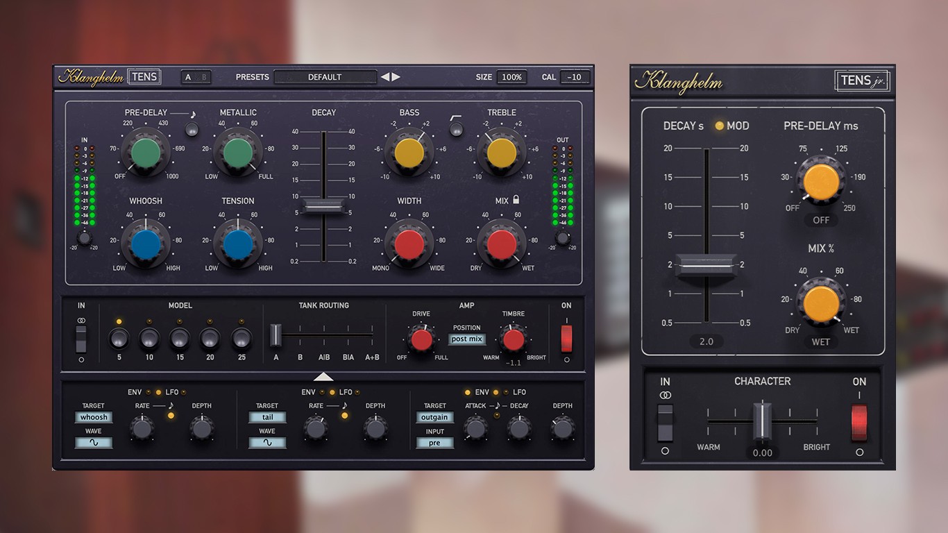 Klanghelm has recreated the AKG BX series of reverbs in the Tens plugin 30 Klanghelm has recreated the AKG BX series of reverbs in the Tens plugin - the effect also exists in the free version