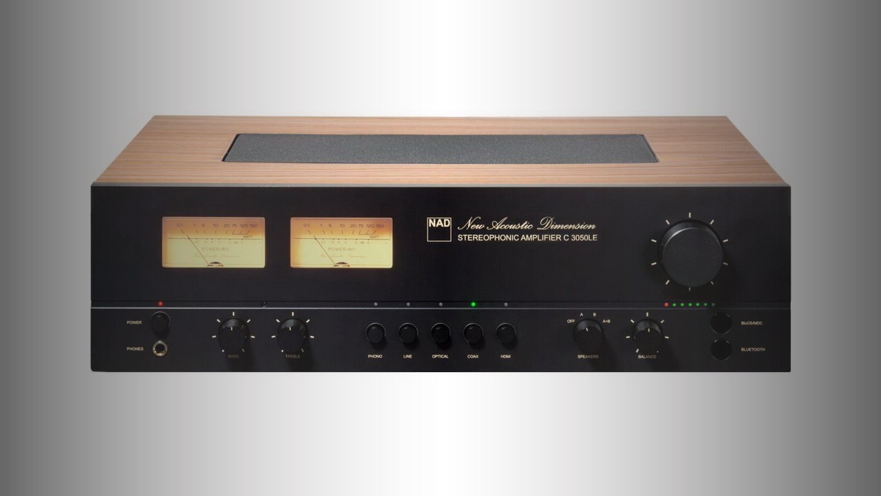NAD C 3050LE: Integrated amplifier made in vintage design 26 NAD C 3050LE