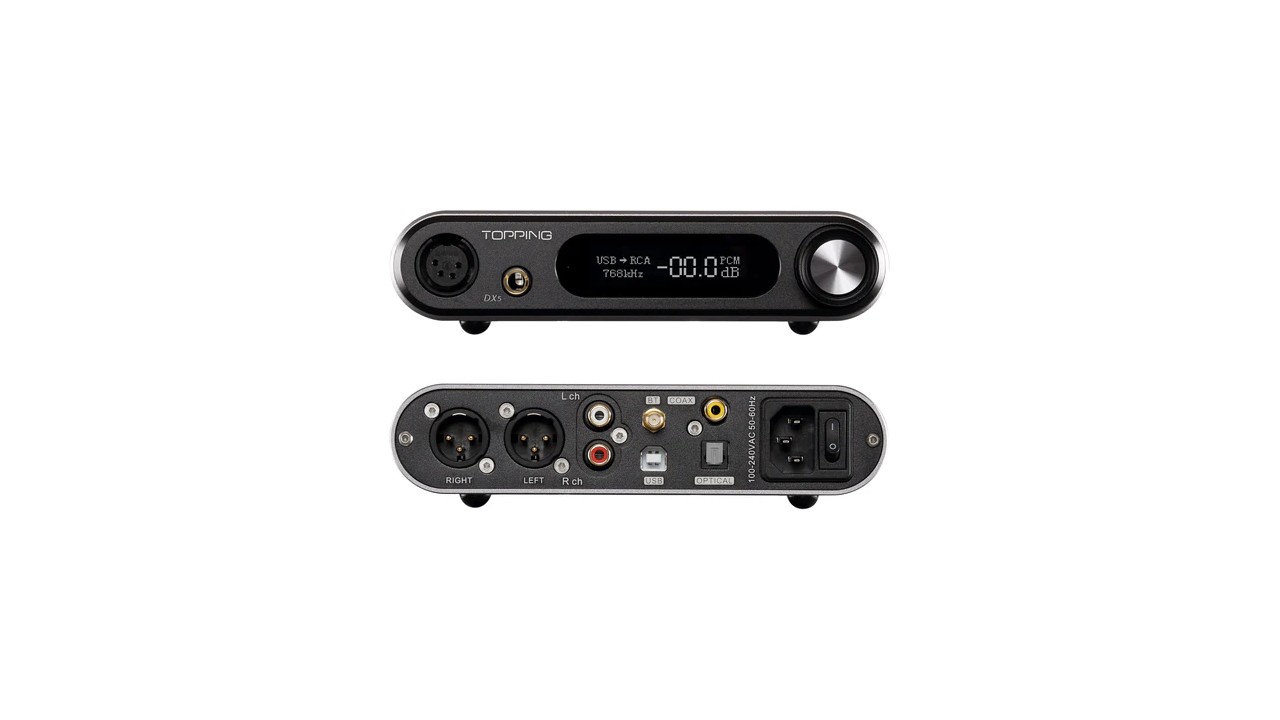 TOPPING DX5: DAC/amplifier based on ES9068AS chips 7 TOPPING DX5
