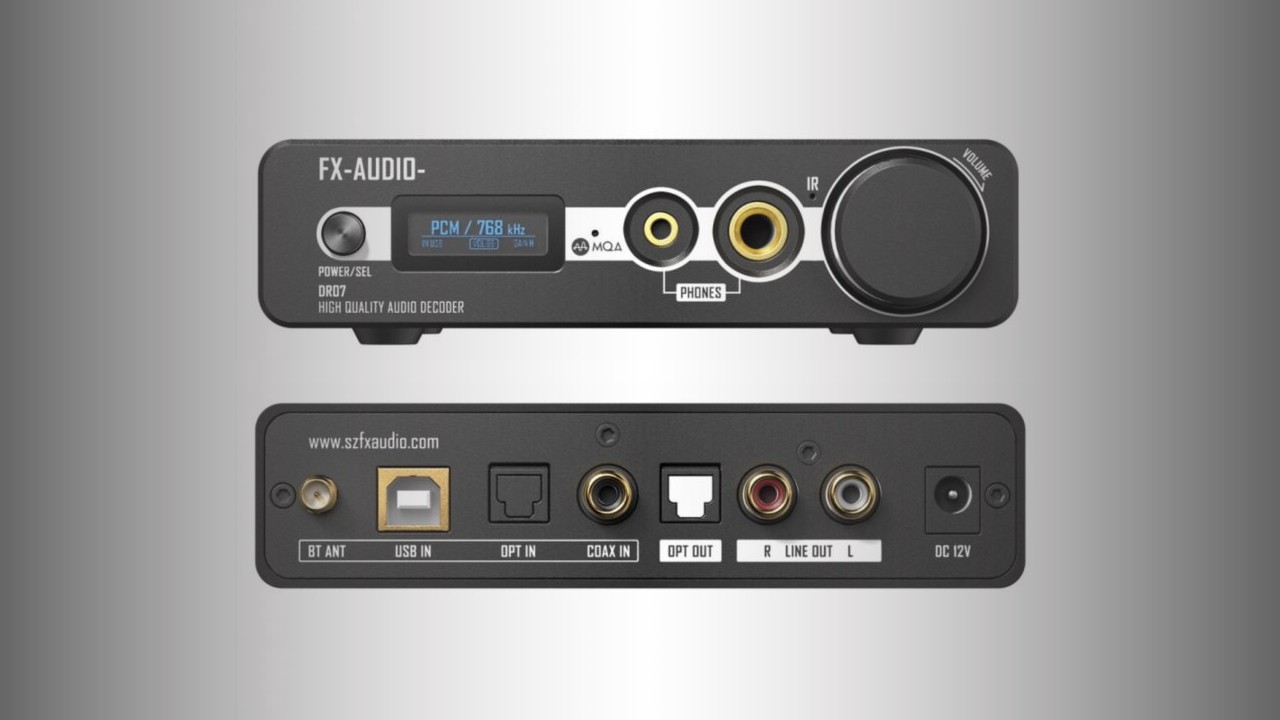 FX-Audio DR07: DAC and headphone amplifier at an affordable price 7 FX-Audio DR07