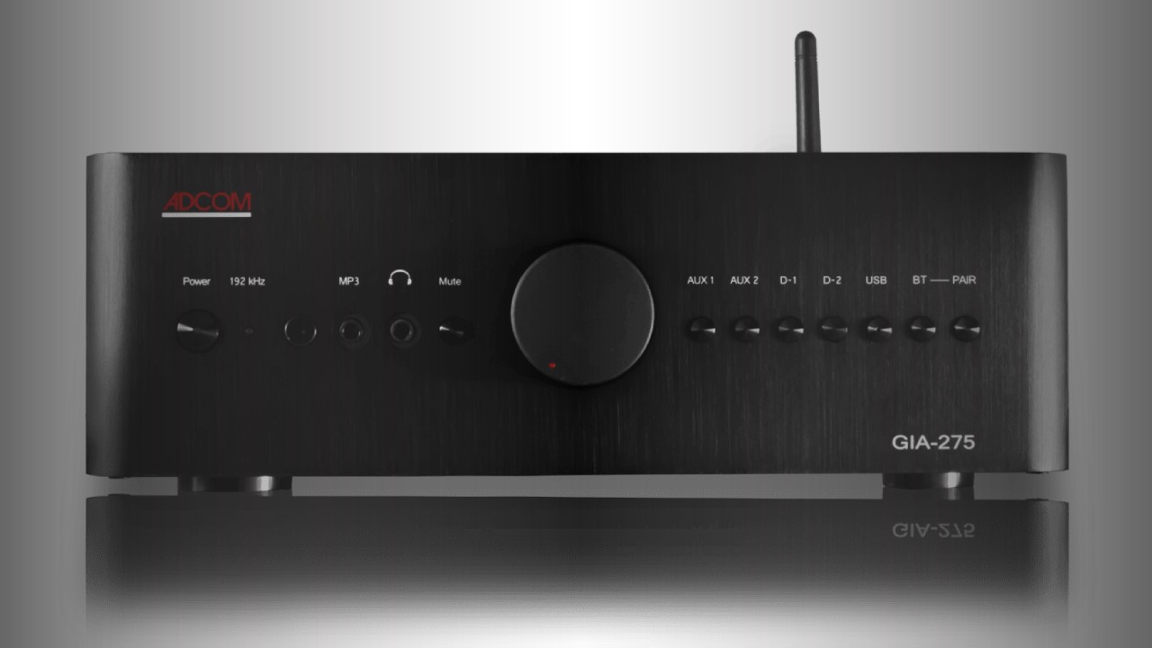 Adcom is back with upgraded amplifiers 7 GIA-275 Series II Integrated Amplifier