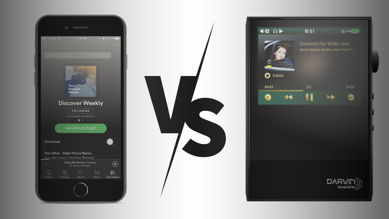 Hi-Fi Player vs Smartphone: Top 10 real reasons to switch to a player 7 Hi-Fi player vs smartphone