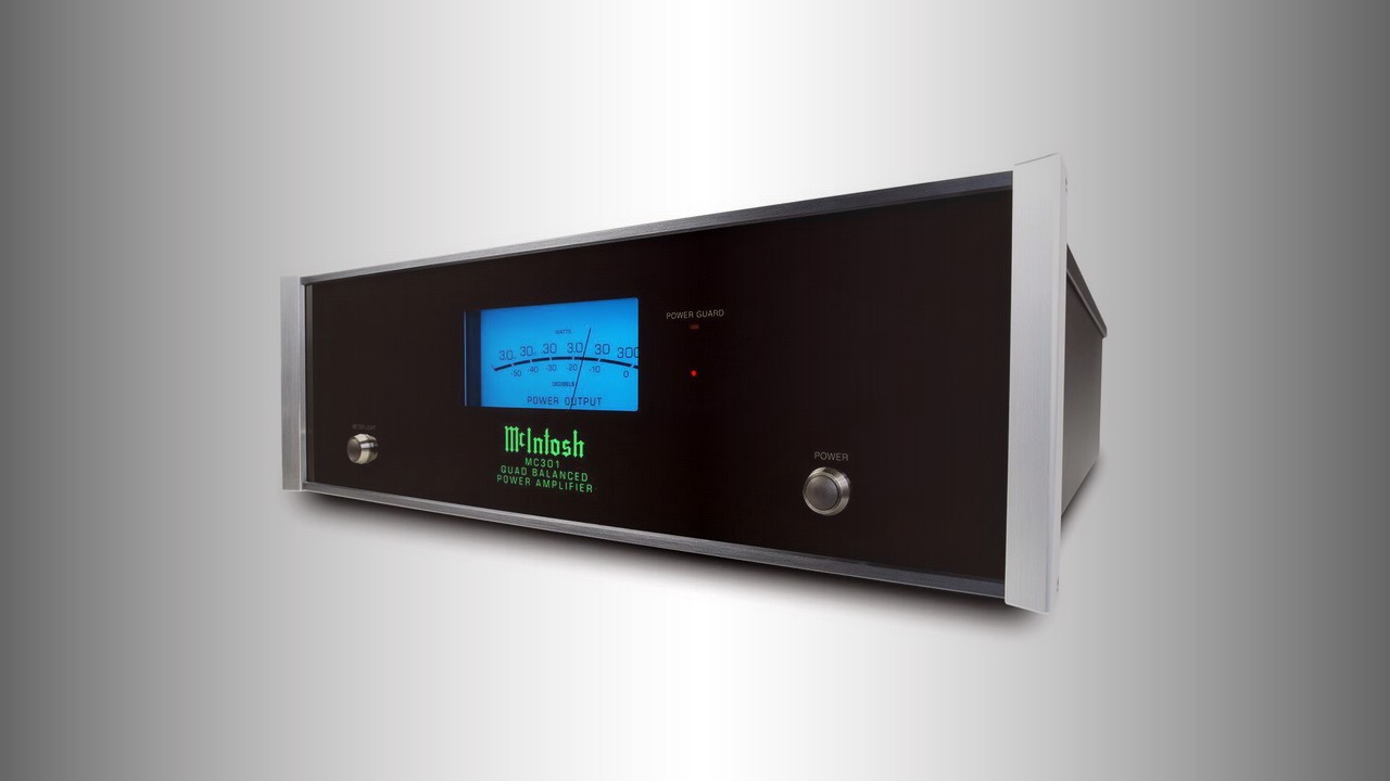 McIntosh MC301: Amplifier that uses fully balanced Quad Balanced topology 26 McIntosh MC301 Mono Amplifier