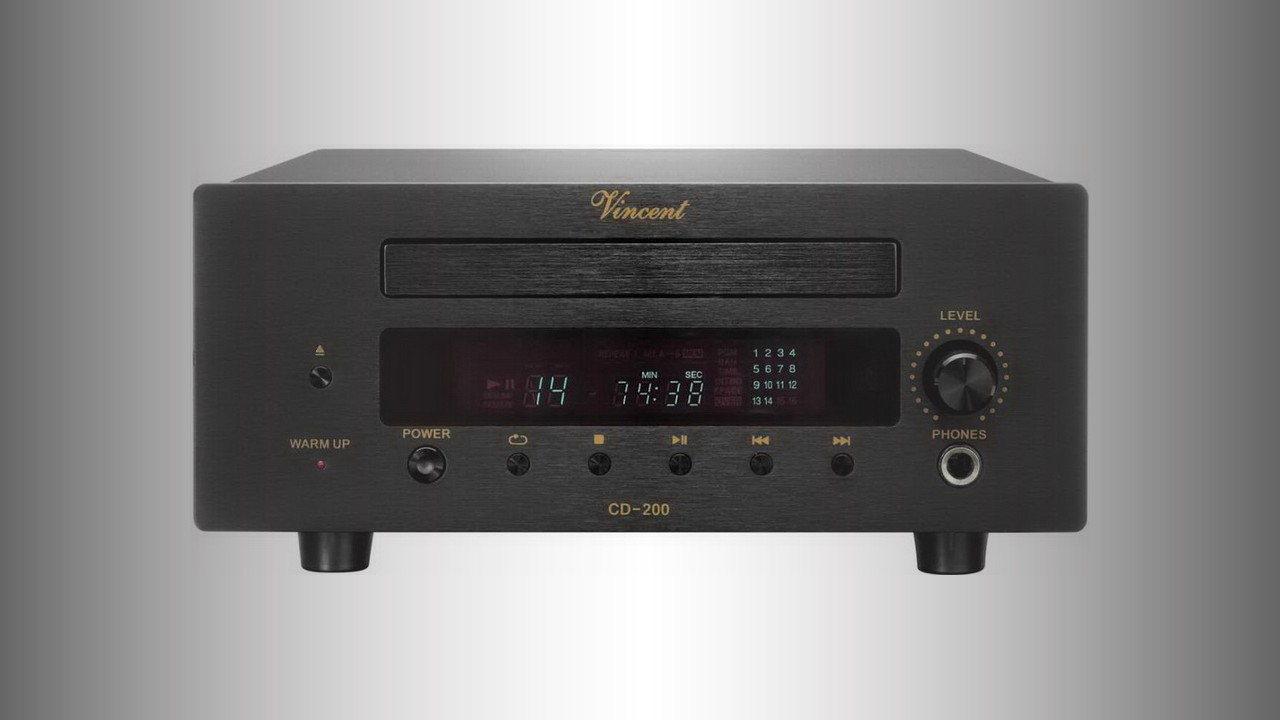 Vincent CD-200: Classic player that guarantees excellent reading of CDs 28 Vincent CD-200