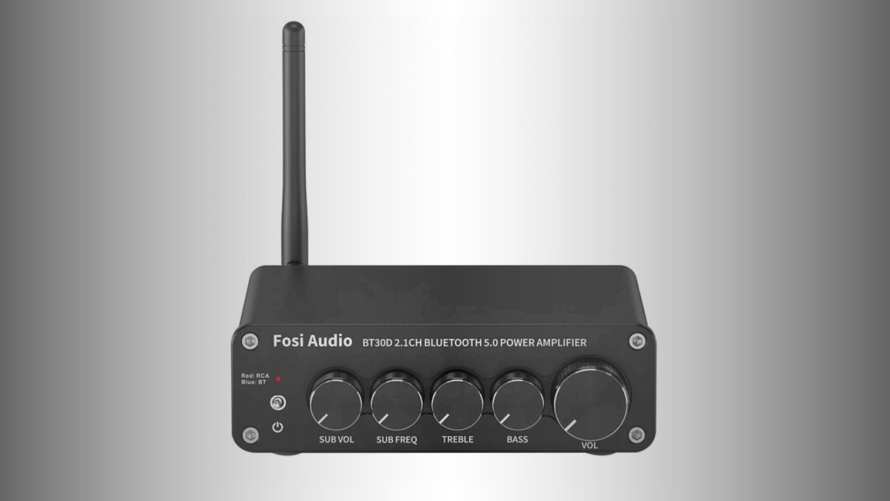 Fosi Audio BT30D: 2.1-channel Class D amplifier 26 Fosi Audio BT30D