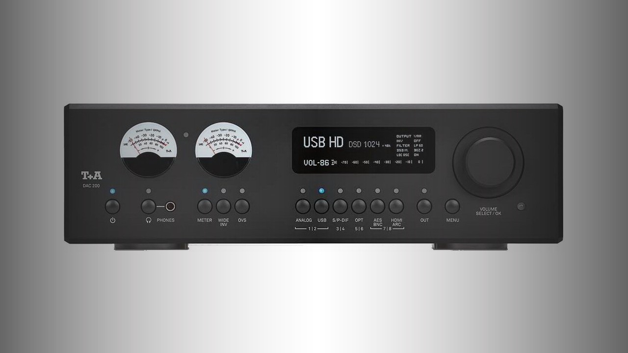 T+A 200: DAC capable of working with ultra-high resolution files 7 T+A DAC 200
