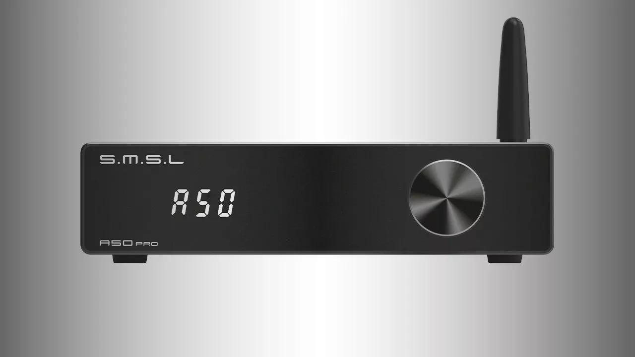 SMSL A50 Pro: 2.1 amplifier with advanced connectivity and versatile controls 7 SMSL A50 Pro