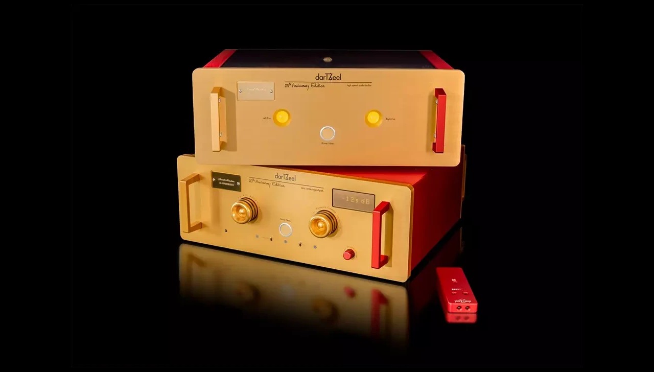 Anniversary edition of the Dartzeel NHB-18NS preamp and NHB-108 Model Two power amplifier 30 Dartzeel NHB-18NS preamp and NHB-108 Model Two power amplifier