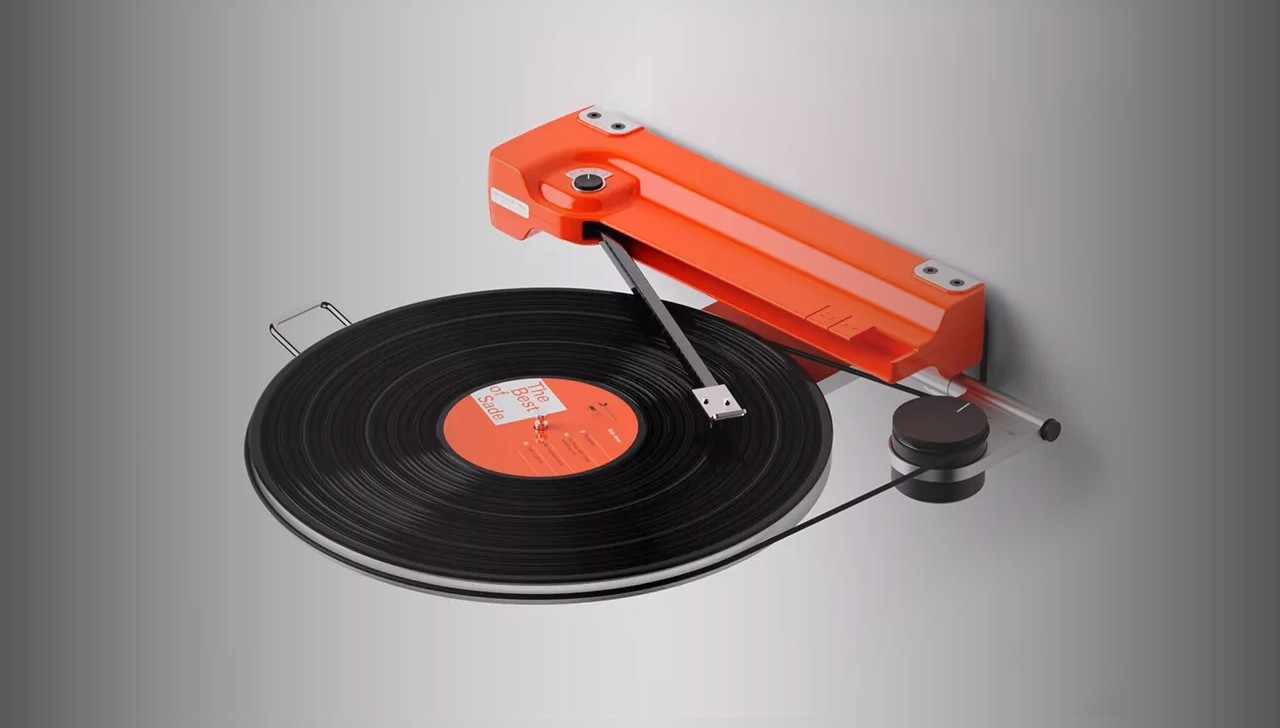 Disco Volante: Wall-mounted turntable concept unveiled 30 Disco Volante