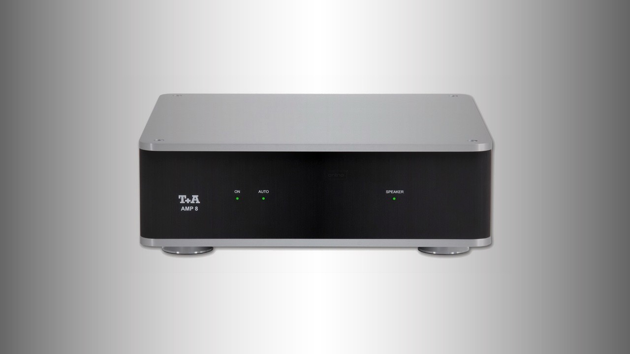 T+A AMP 8: Power amplifier designed to work with the branded DAC 8 DSD 7 T+A AMP 8