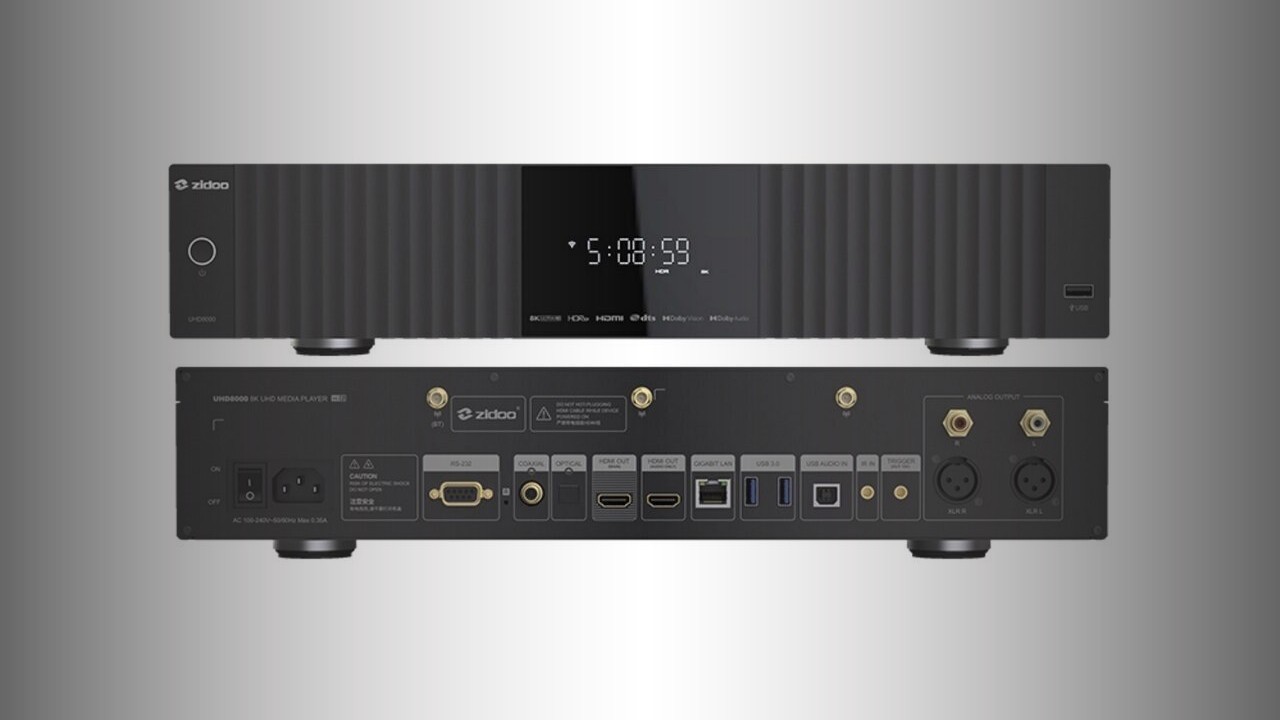 Zidoo UHD8000: New player with 8K picture, Amlogic S928X-K processor and two disk slots 27 Zidoo UHD8000