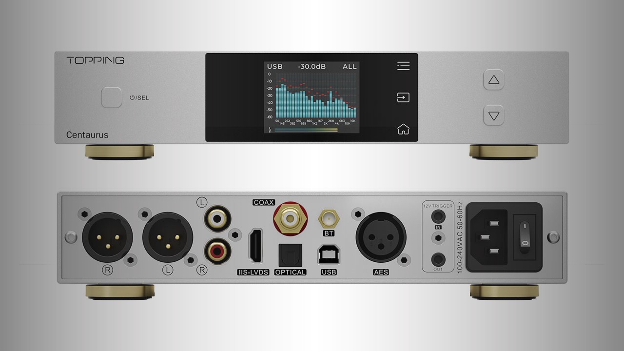 TOPPING Centaurus: New R2R DAC developed in collaboration with HOLO Audio 16 TOPPING Centaurus