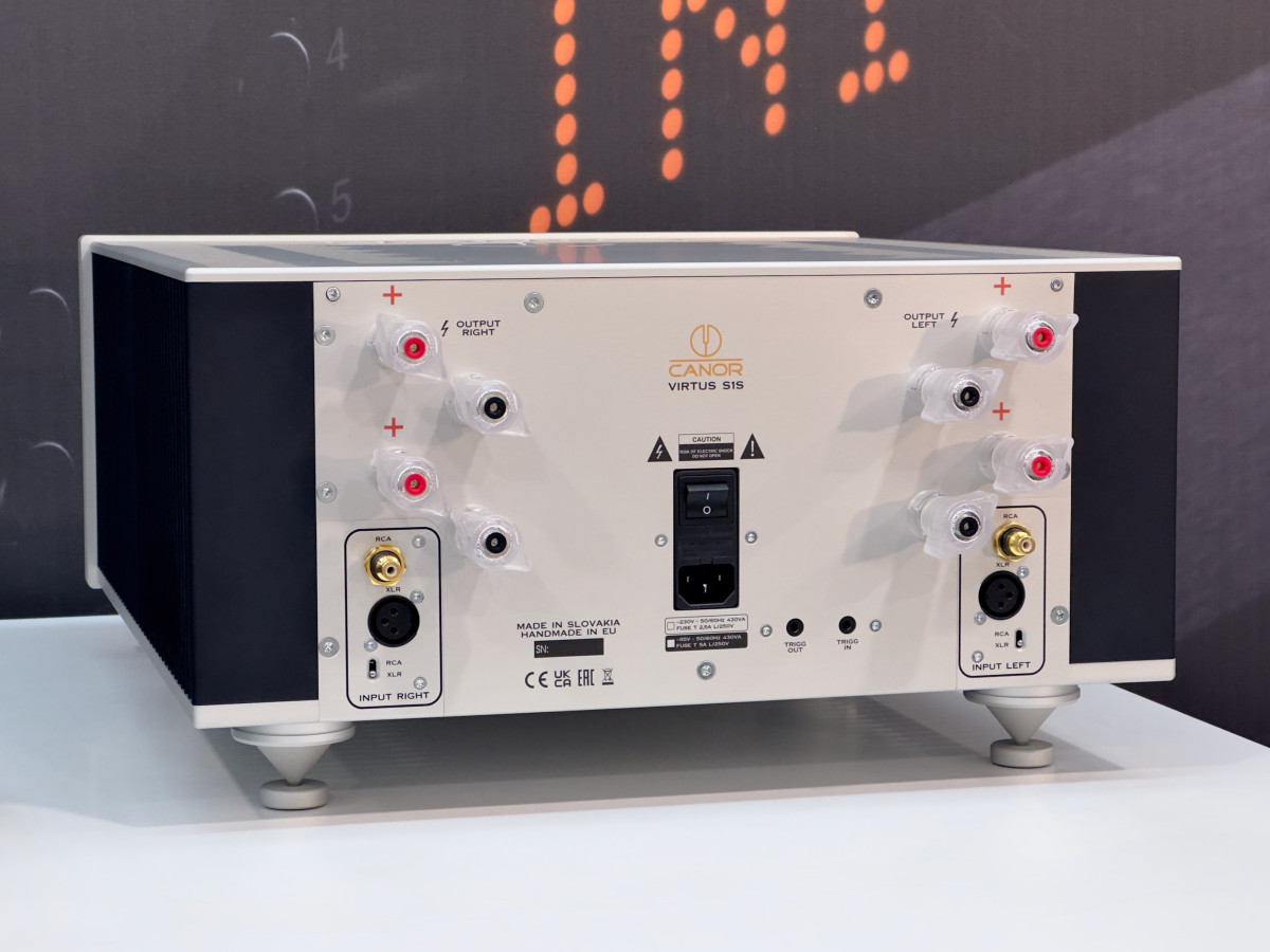 Canor Virtus S1S: Impressive High-end solid-state dual-mono power amplifier 20 10