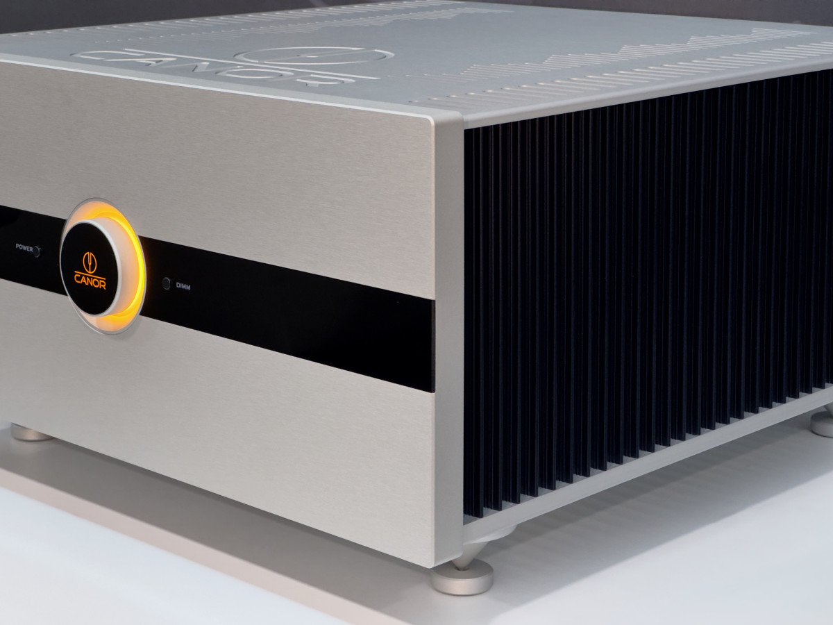 Canor Virtus S1S: Impressive High-end solid-state dual-mono power amplifier 18 8