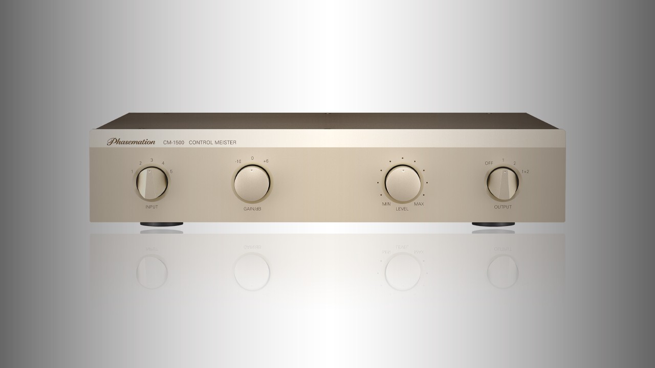 Phasemation CM-1500: Hybrid Passive Pre-Amplifier from Yokohama 7 Phasemation CM-1500