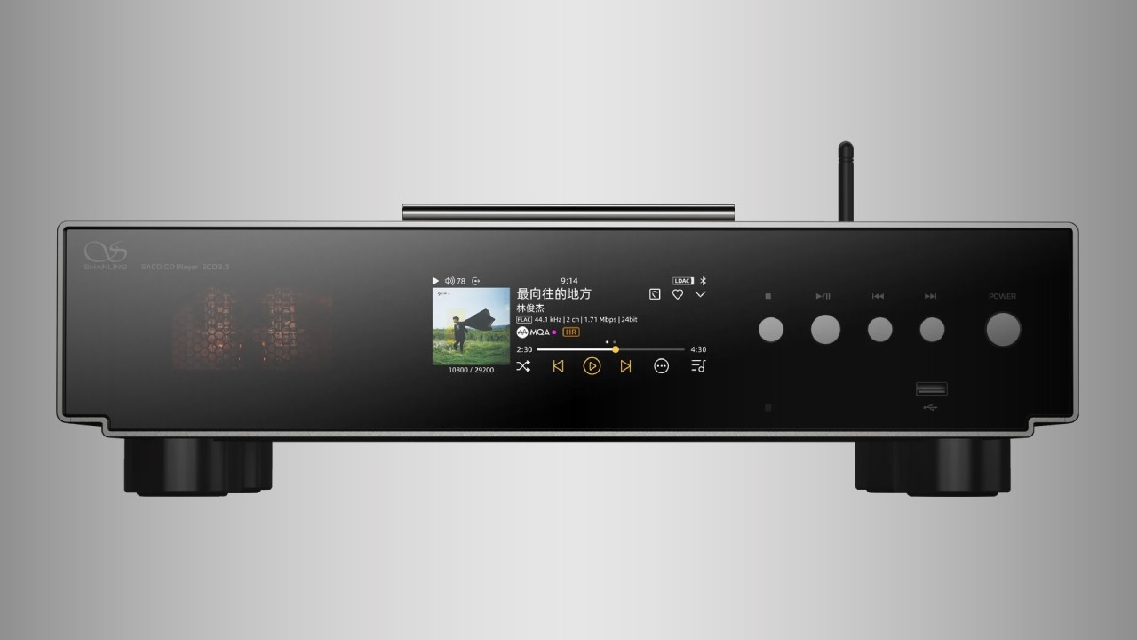 Shanling SCD3.3: High-End Top-Loading SACD Player with R2R DAC and Tube Output 30 Shanling SCD3.3 is a high-end top-loading SACD player with a discrete R2R DAC, 12AT7 tube output, dual clocks and USB/Bluetooth support for true audiophile sound.