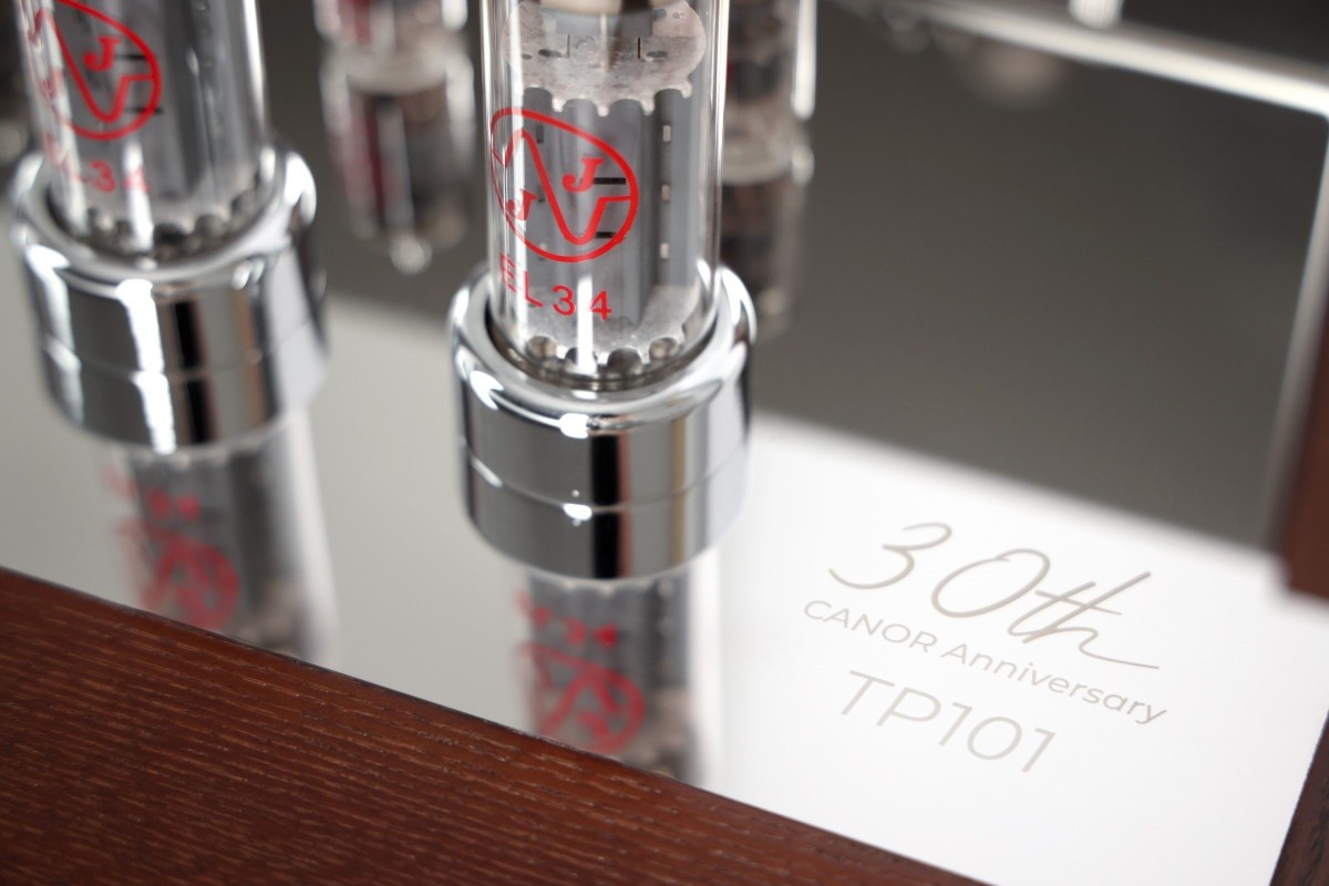 Canor TP101 A30 Anniversary Edition: Handcrafted Tube Integrated Amplifier 7 Canor TP101 A30 30th Anniversary Integrated Tube Amplifier – EL34 Class AB, 35W per Channel
