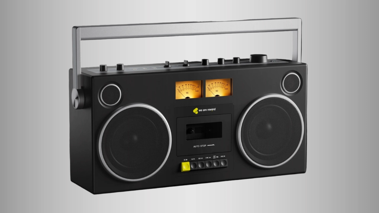 This $449 Curtis GB-001 Boombox Revives the ’80s With Modern Tech and Class D Power 31 We Are Rewind Curtis GB-001 Boombox