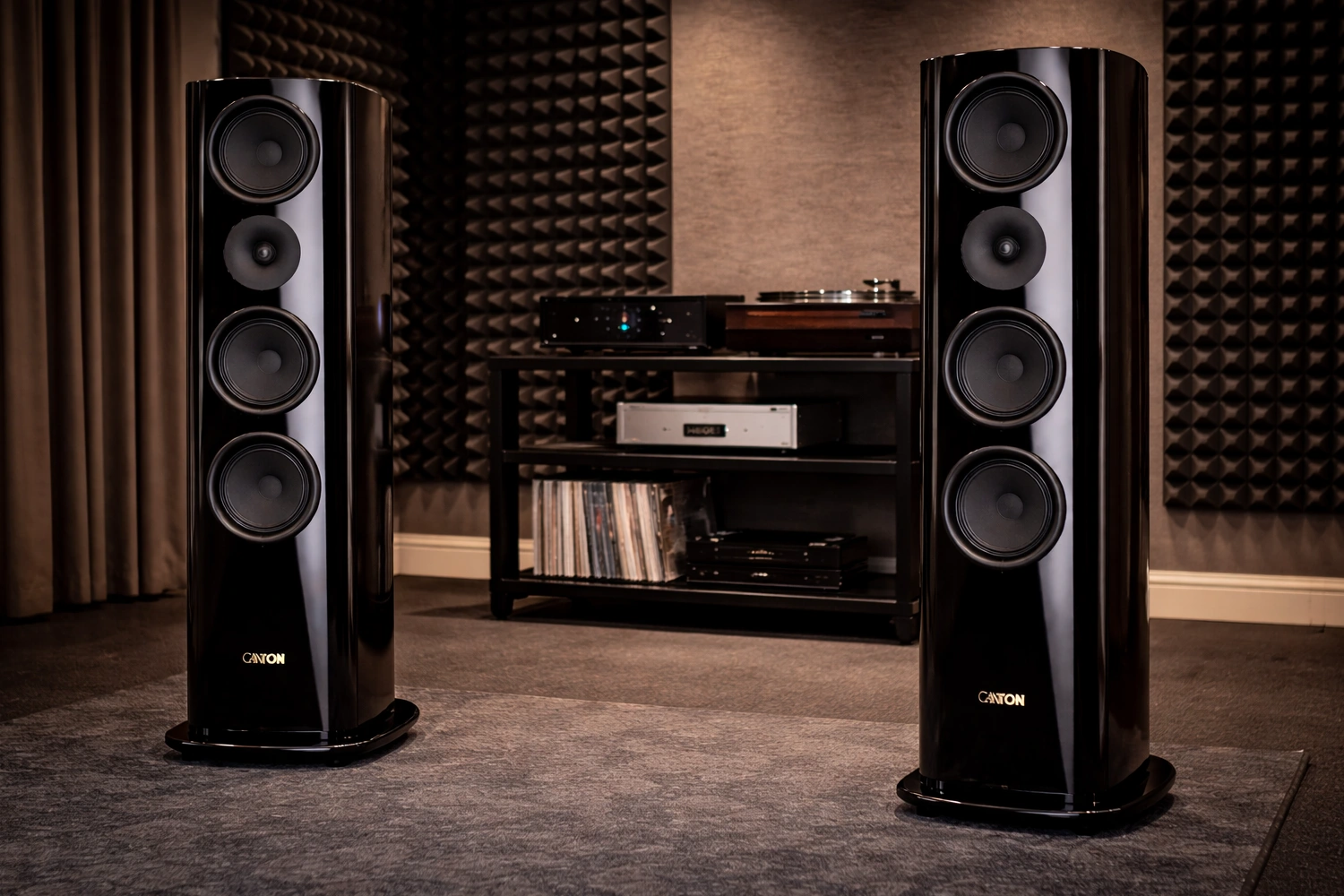 Canton Reference 5: Precision German Loudspeaker Design at Its Finest 31 Featuring ceramic tungsten drivers, RC room compensation, and a down-firing bass guide, the Canton Reference 5 delivers controlled, wide-band high-end sound.