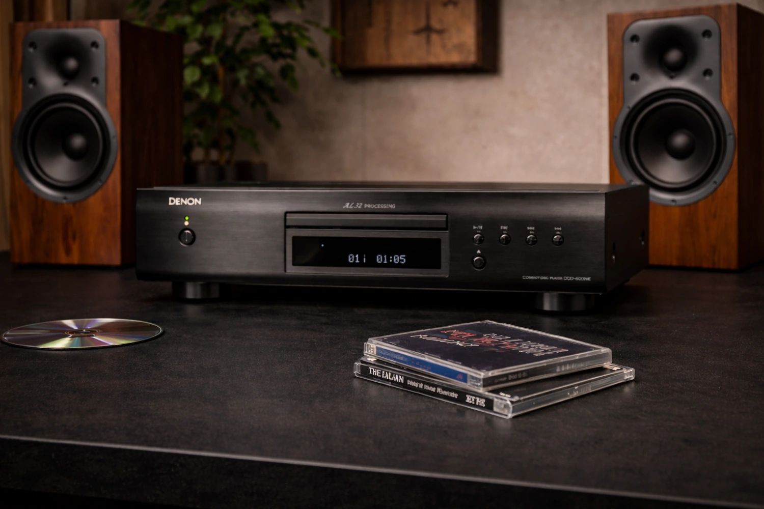Still Spinning CDs? The Denon DCD-600NE Might Surprise You 39 Denon DCD-600NE offers honest CD playback, robust construction and timeless aluminum styling—ideal for affordable, serious hi-fi systems.