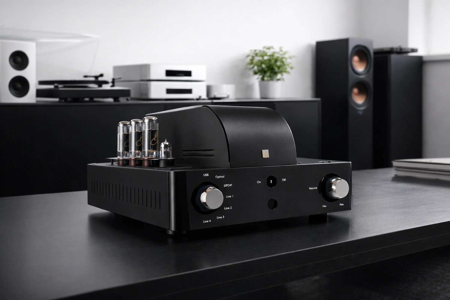 Unison Research S6 Black Edition: Pure Class A Tube Power with Modern Control 30 Unison Research S6 Black Edition