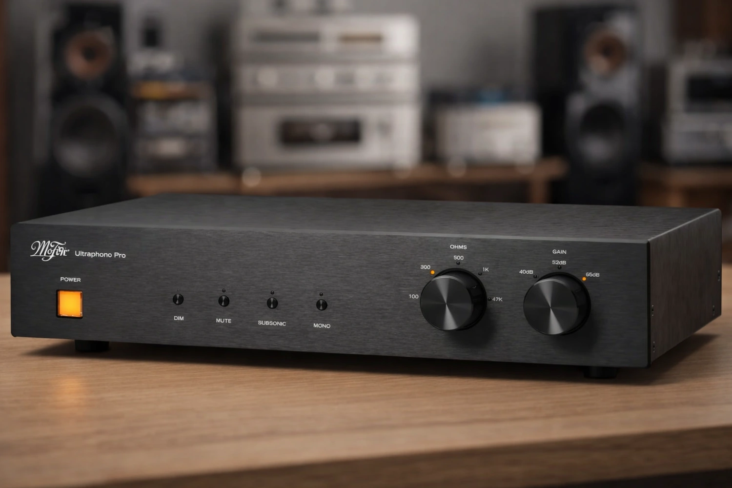 MoFi Ultraphono Pro Phono Stage Brings MasterPhono DNA to a More Accessible Price 6 MoFi unveils the Ultraphono Pro, a purist single-input phono stage with up to 71 dB gain, ultra-low noise circuitry, and performance derived from the flagship MasterPhono.