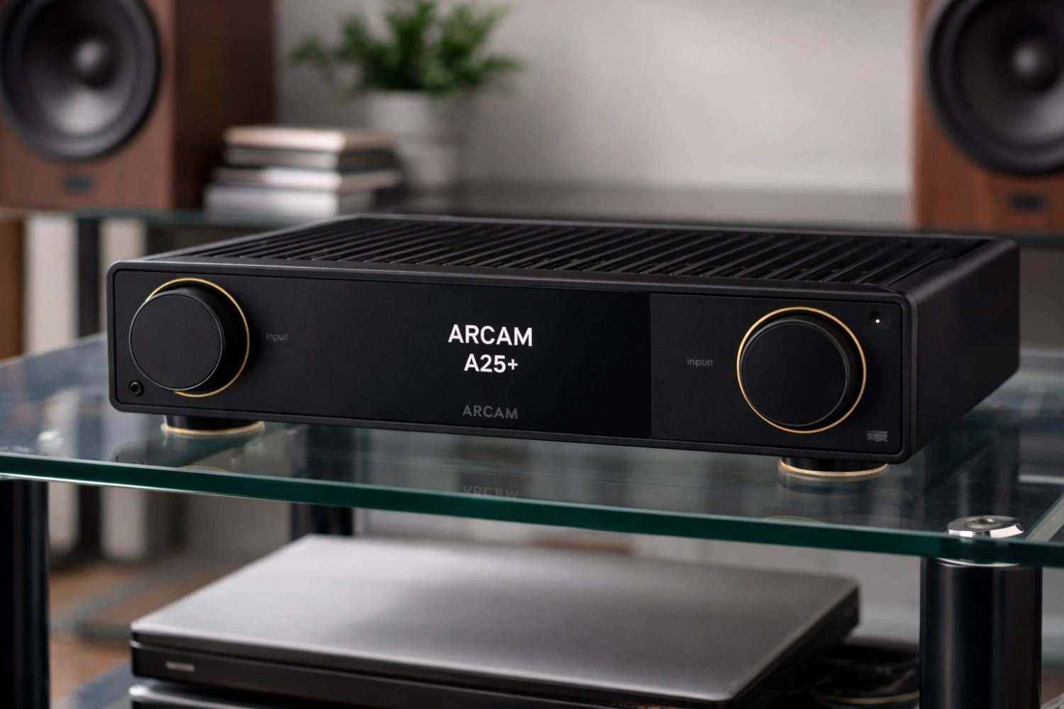 The Arcam Radia A25+ delivers true audiophile performance with a refined Class G amplifier design, 100W per channel, ESS ES9018 DAC, MM phono stage, and ultra-low noise circuitry—built for detailed, dynamic hi-fi listening.