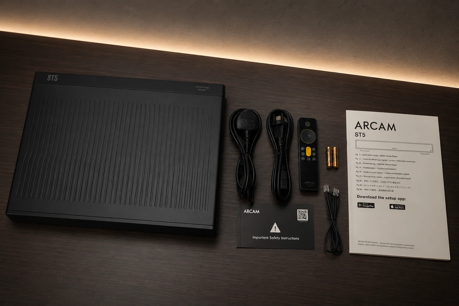 Arcam ST5 Review: One of the Best Music Streamers Under $1,000? 9 Finished in Arcam's distinctive Radia styling, the ST5 is designed to pair perfectly with the company's latest integrated amplifiers.