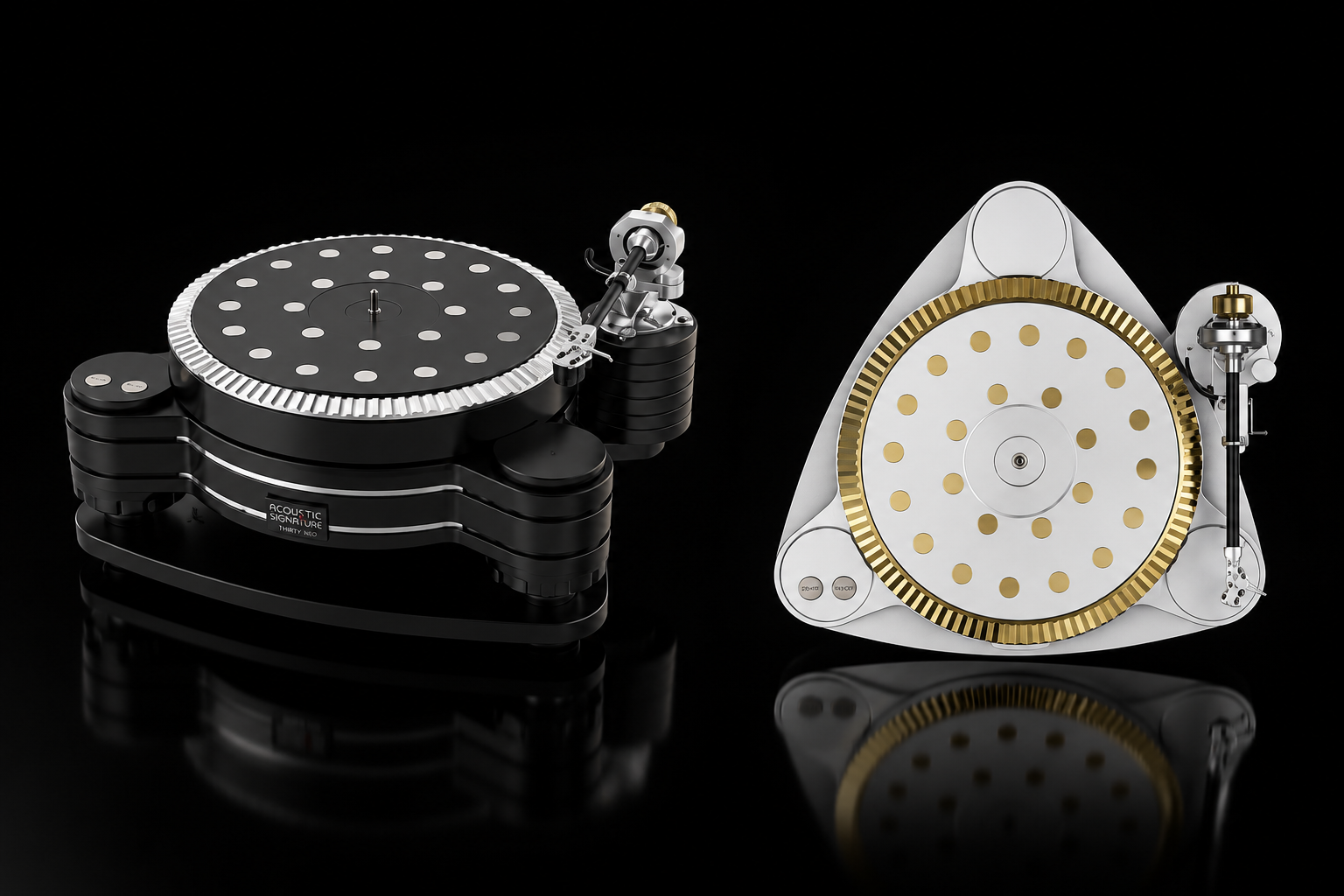Acoustic Signature Launches Merlin Neo and Thirty Neo High-End Turntables 10 The Acoustic Signature Thirty Neo, the flagship model , is the technological flagship of the anniversary line.