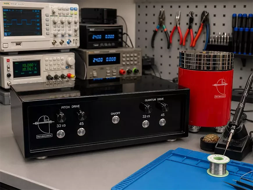 Hornsolutions Unveils Quantum Drive Motor for La Platine Verdier Turntables 9 Hornsolutions Quantum Drive – an upgraded motor for the La Platine Verdier turntable