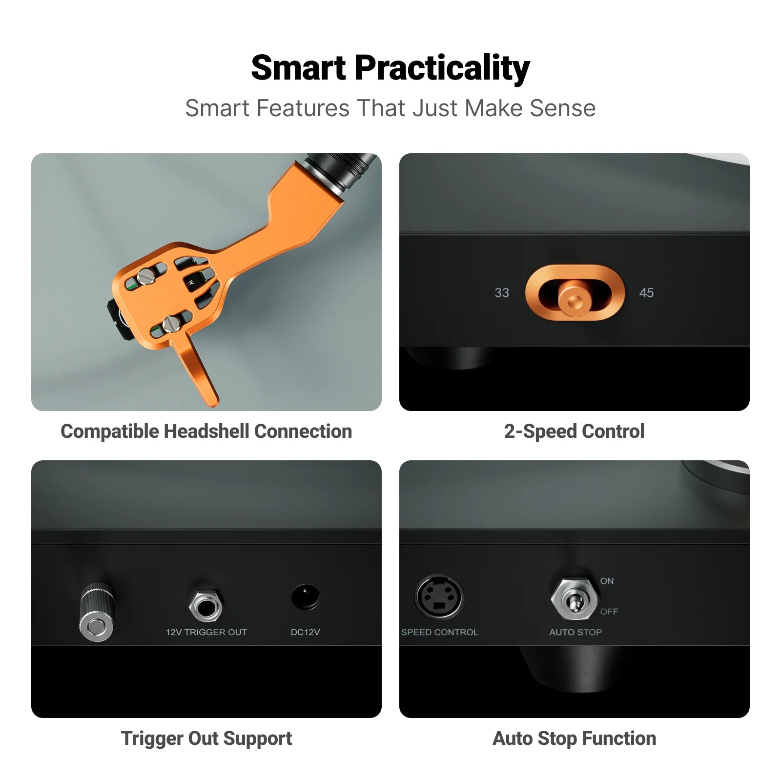 Fosi Audio LUNA 3 Ditches the Extras and Focuses Entirely on Better Vinyl Sound 10 There's no phono preamplifier inside, so the LUNA 3 is more logically suited for a separate phono stage or amplifier with a phono input.